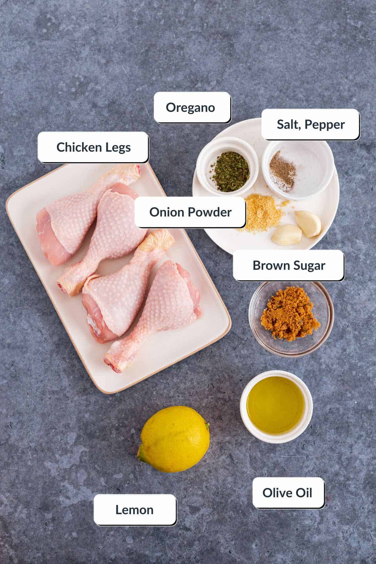 air fryer chicken legs ingredients