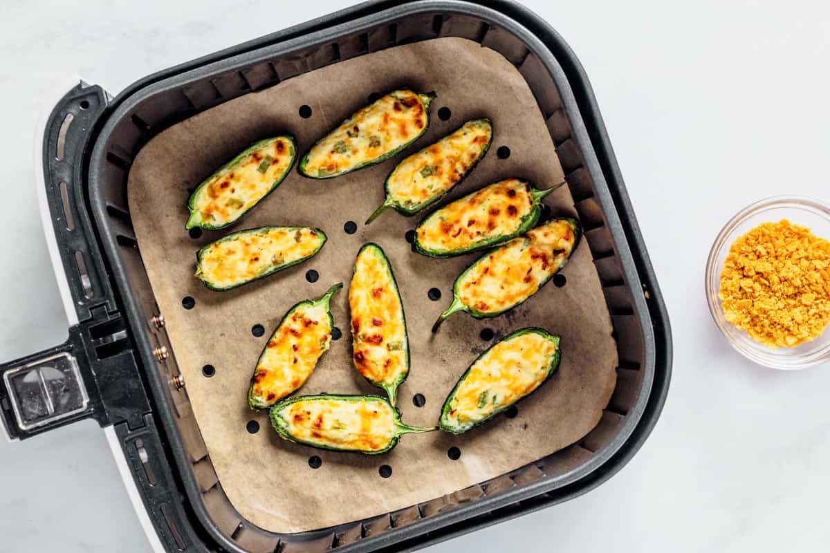 Air Fryer Jalapeno Poppers No Bacon