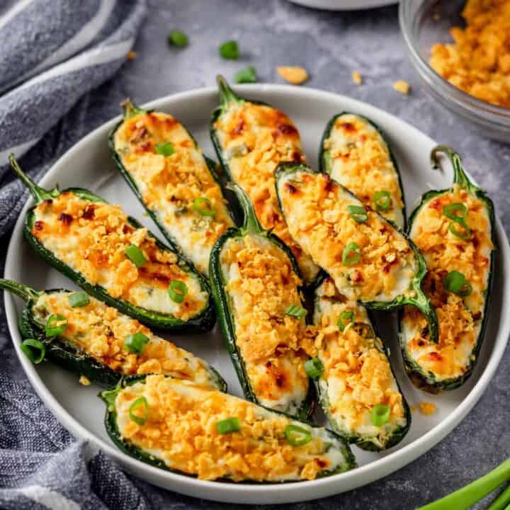 Air Fryer Jalapeno Poppers No Bacon