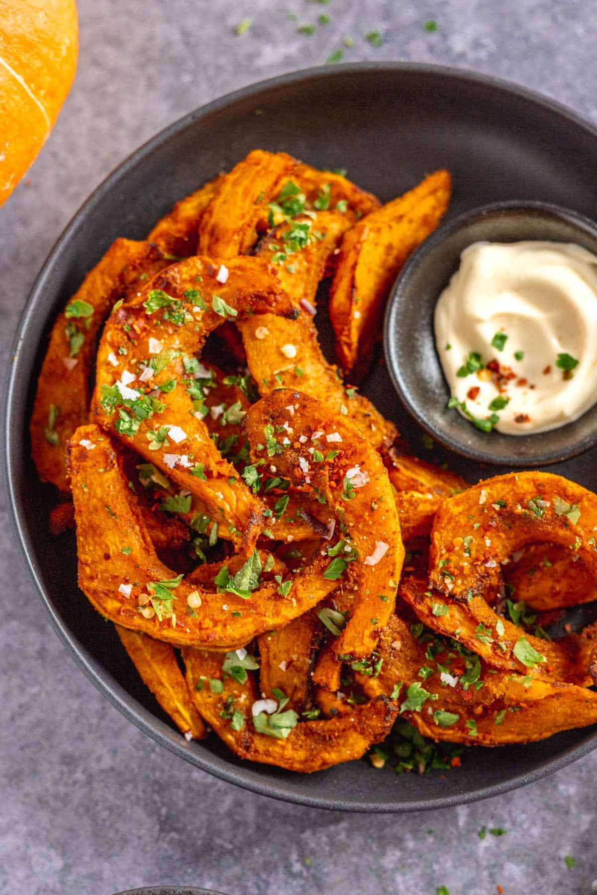 Air Fryer Pumpkin Fries