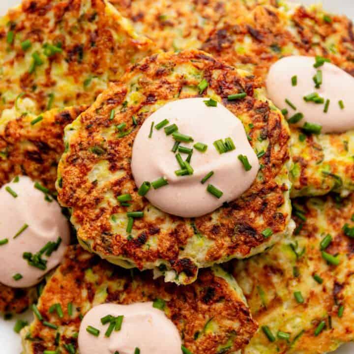 Chicken Zucchini Fritters