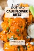 Buffalo Cauliflower Bites