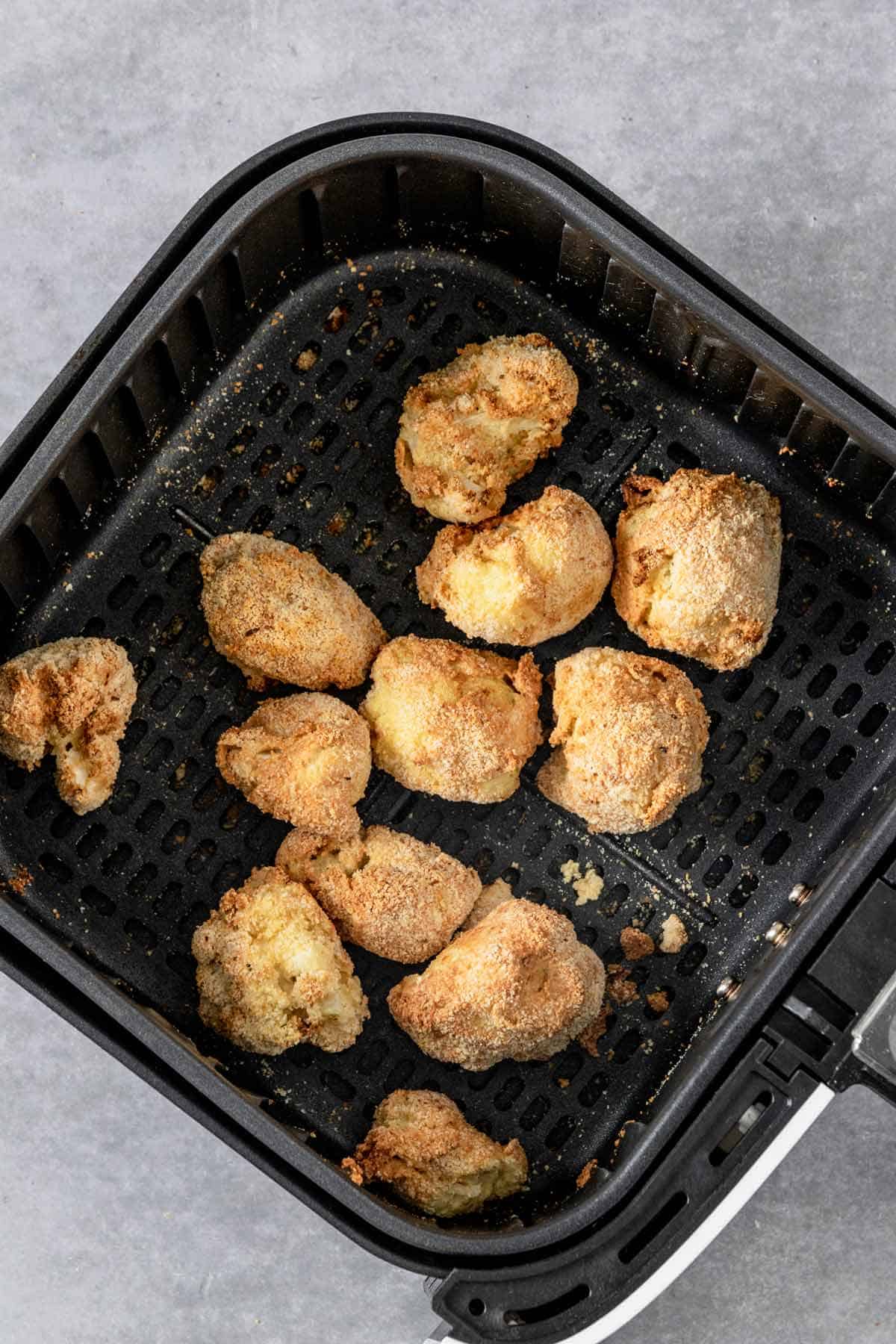 buffalo cauliflower in air fryer right after air frying