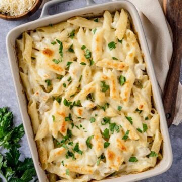 Gluten Free Chicken Alfredo Bake