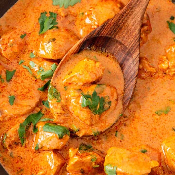 Butter Chicken Masala With Coconut Milk