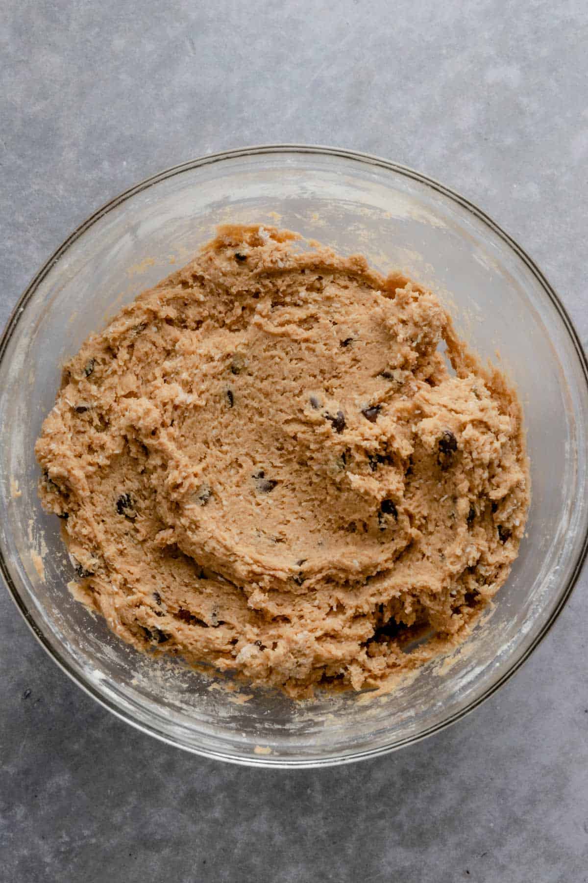 coconut chocolate chip cookie dough