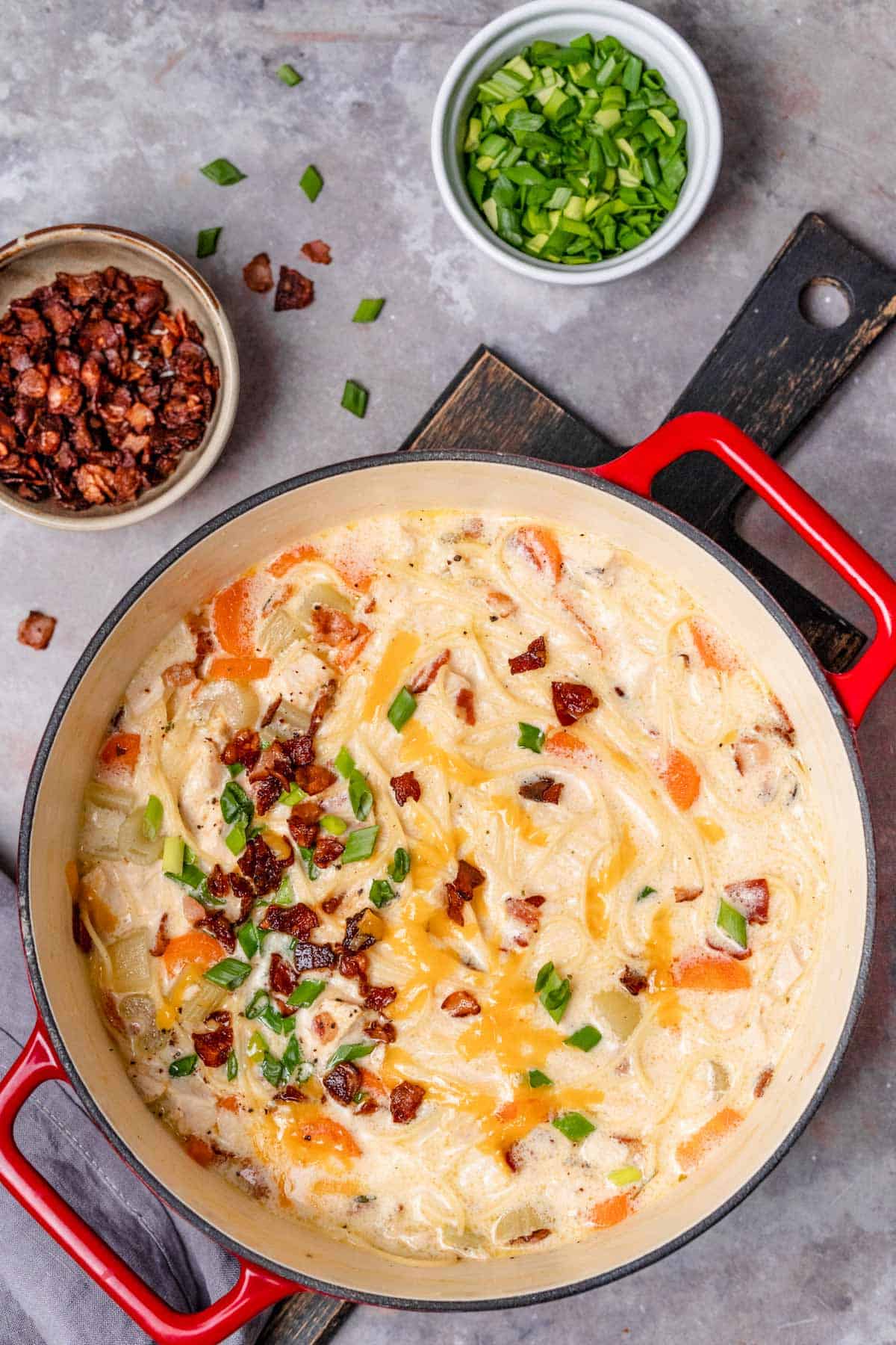 Creamy Chicken Noodle Soup