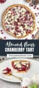 Almond Cranberry tart