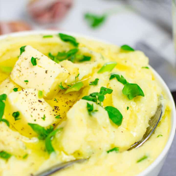 Mashed Potatoes With Cream Cheese And Garlic