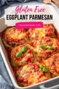 Gluten Free Eggplant Parmesan