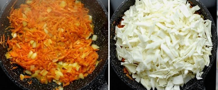 Ground Beef and Fried Cabbage