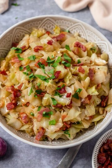 Fried Cabbage With Bacon