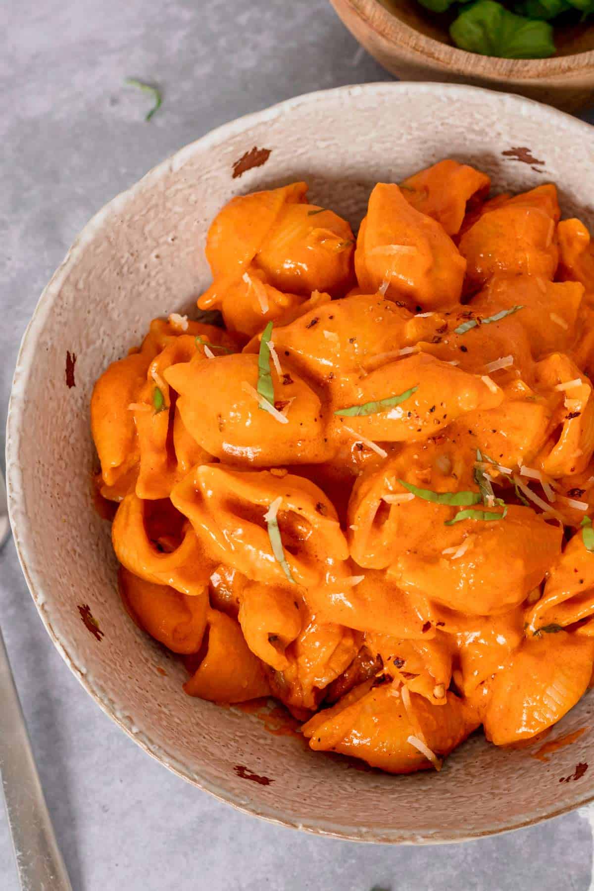 Gigi Hadid Spicy Vodka Pasta