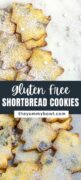 Gluten Free Christmas Tree Shortbread Cookies