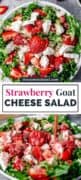 Strawberry Goat Cheese Salad