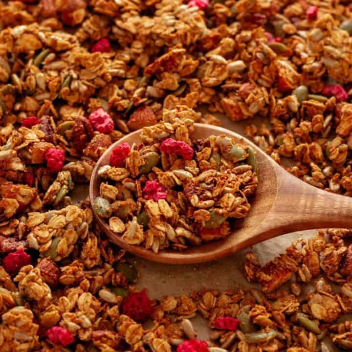 homemade granola recipe.