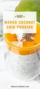 This Mango Coconut Chia Pudding is made with only the best and healthy ingredients that together create truly delicious taste. It's not only a healthy dessert but a perfect breakfast pudding. Plus, it's vegan-friendly, dairy-free, gluten-free and can be made without sugar. #vegandessert #dairyfreedessert #glutenfree#mangochiapudding #chiapudding #easymangodessert #mangodessert #5ingredients #coconutmilk #mangococonut - The Yummy Bowl