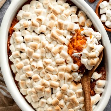 sweet potato casserole.