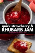 strawberry rhubarb jam recipe