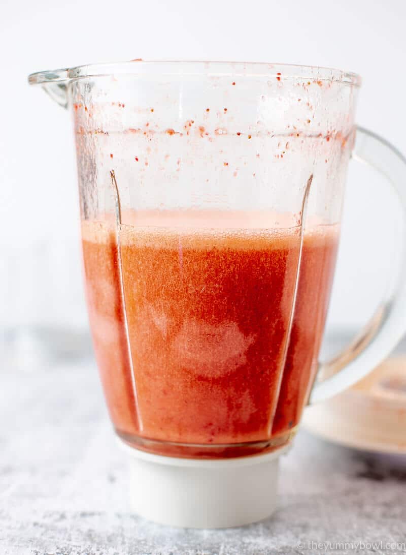 Strawberry Agua Fresca with Chili