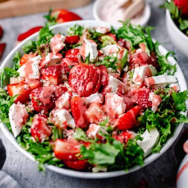 Strawberry Goat Cheese Salad