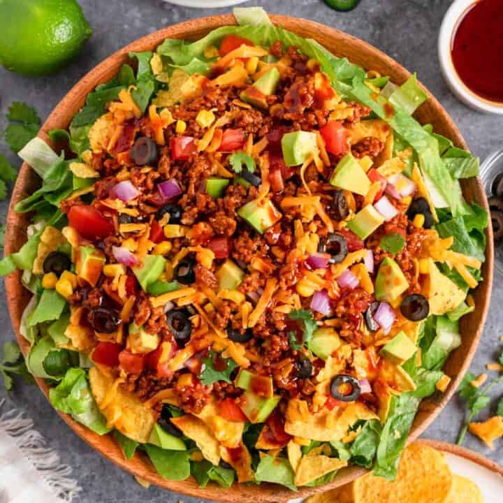 Taco Salad With Catalina Dressing