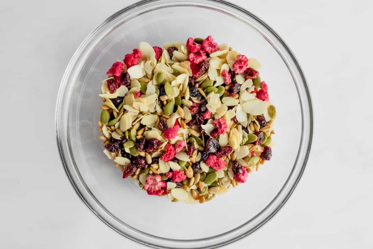 dried fruits and nuts in a bowl