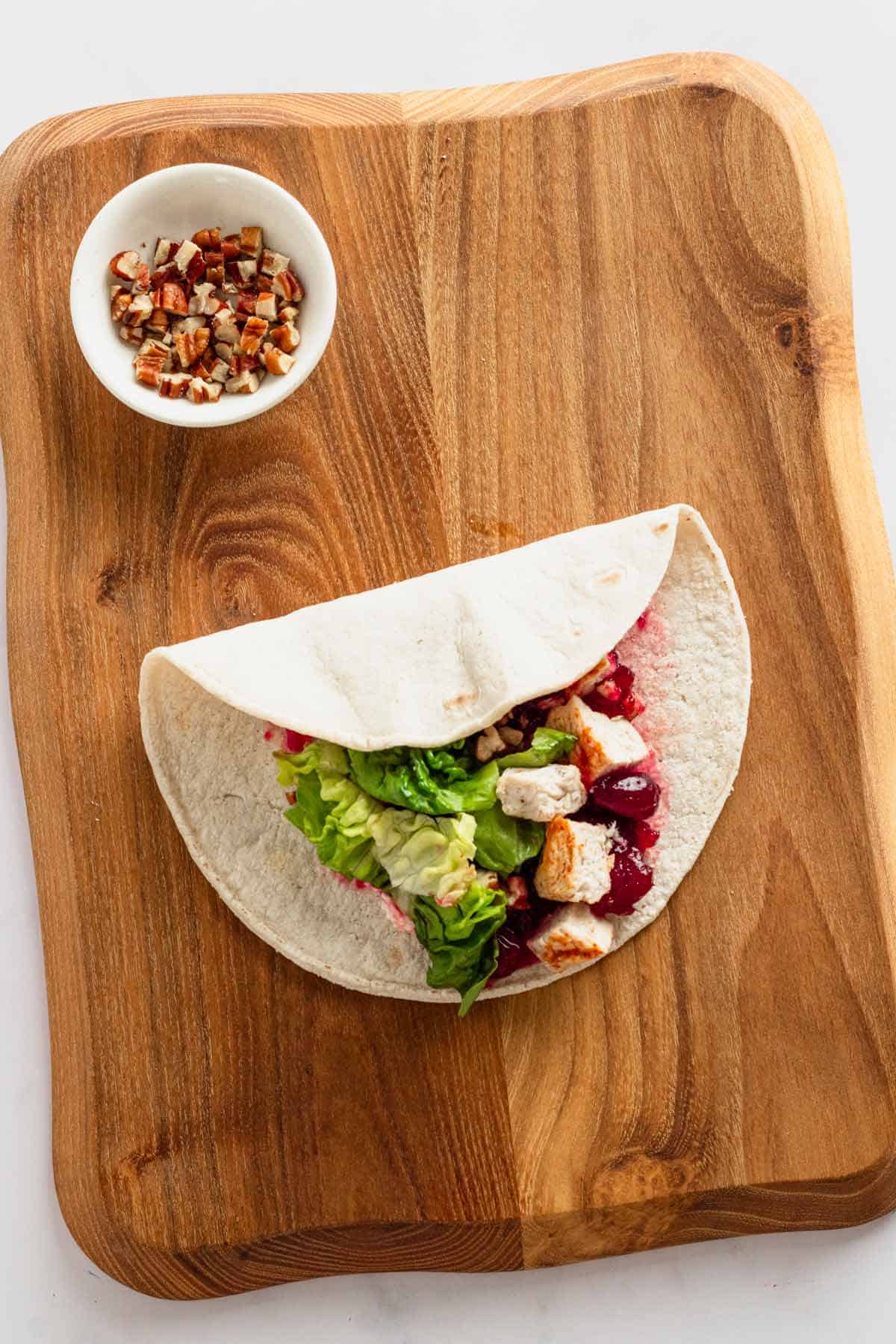 how to wrap tortilla wrap.