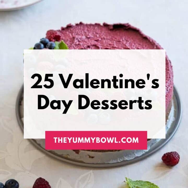 Easy Gluten Free & Dairy Free Dessert Ideas for Valentine's Day