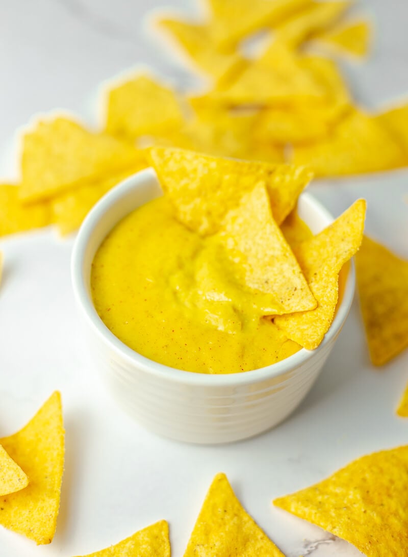 Vegan Homemade Nacho Cheese