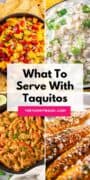 perfect side dishes for chicken taquitos