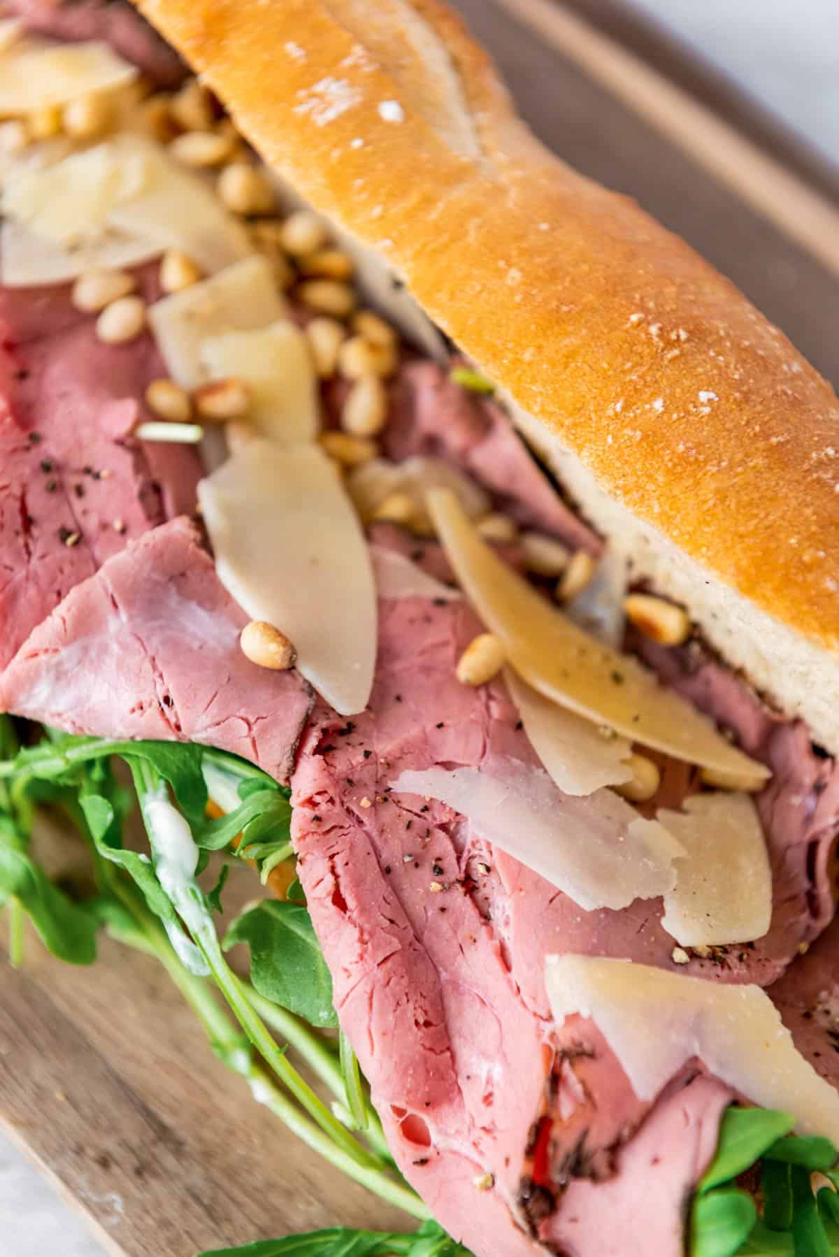 easy roast beef sandwiches