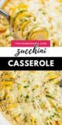 yellow and green zucchini casserole.